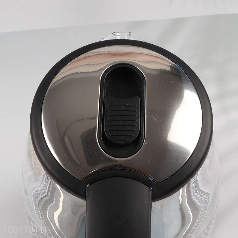 High Quality 2.L Electric Kettle Stainless Steel Glass Hot Water Boiler