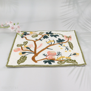 Good Quality Cotton Embroidered Pillow Covers Decorative Couch Pillow Covers
