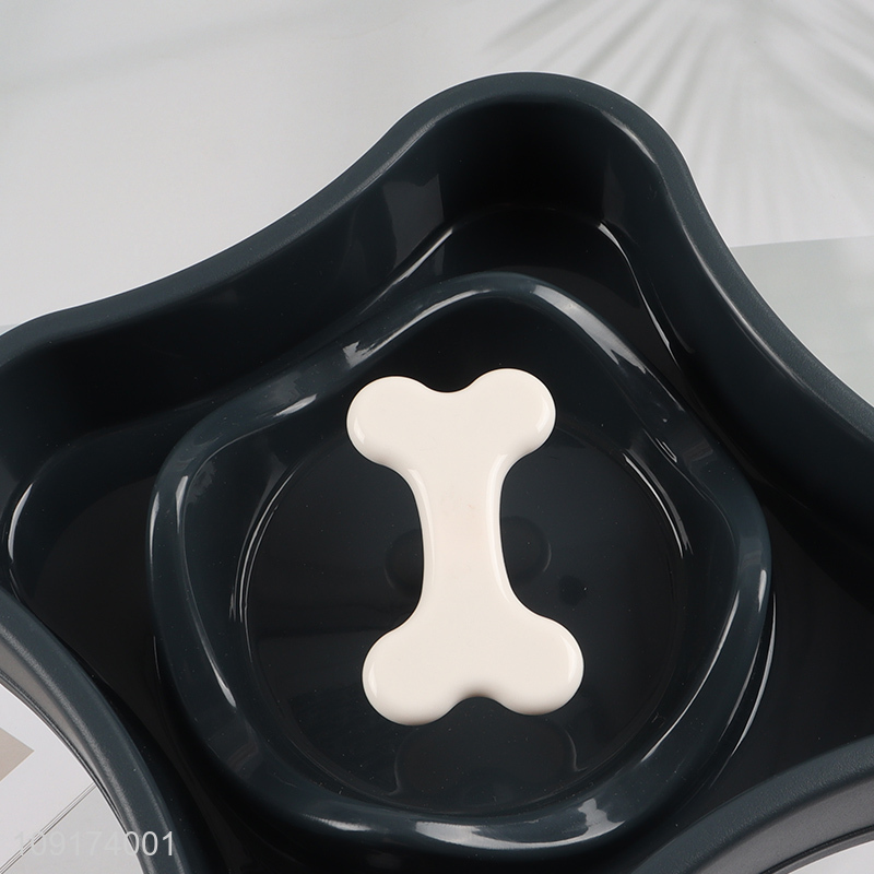 Online Wholesale Dog Food Bowl Anti-Choking Slow Feeder Dog Bowl