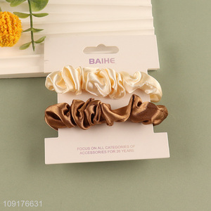 China supplier 2pcs polyester women hair band hair accessories for sale