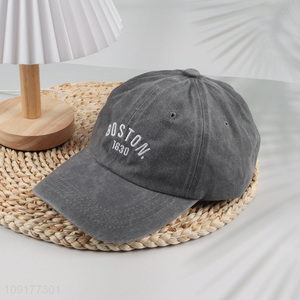 Good Quality Unisex Embroidery <em>Baseball</em> Hat Adjustable Breathable <em>Baseball</em> <em>Cap</em>