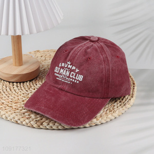 Wholesale Unisex <em>Baseball</em> Hat Custom Logo Adjustable Breathable <em>Baseball</em> <em>Cap</em>