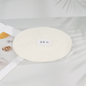 Factory Price 50PCS Round Non-Stick  Bamboo Steamer Liners for Baking Cooking