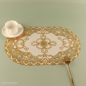 Good quality tabletop decor hollow place mat <em>dinner</em> mat