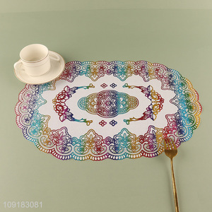 Yiwu market tabletop decor pvc place mat <em>dinner</em> mat