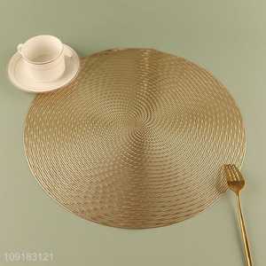 Yiwu market round non-slip decorative place mat <em>dinner</em> mat