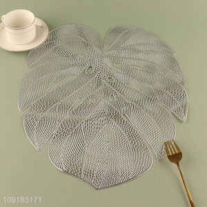 Hot items leaves shape place mat <em>dinner</em> mat for sale