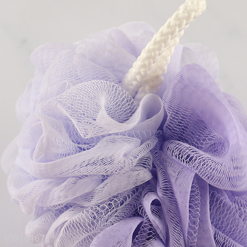 Top selling reusable bath supplies bath ball bath flower wholesale