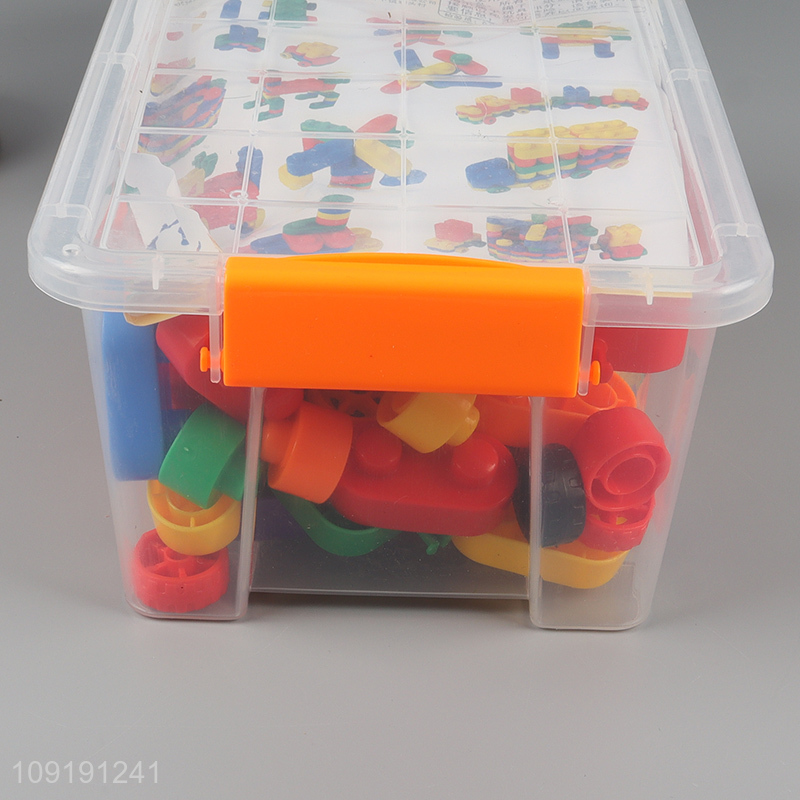New arrival children plastic building block toys diy toys for sale