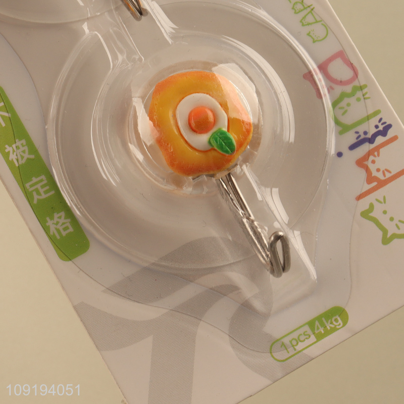 New Arrival 2PCS Cute Utility Hooks Adhesive Towel Hooks for Hanging