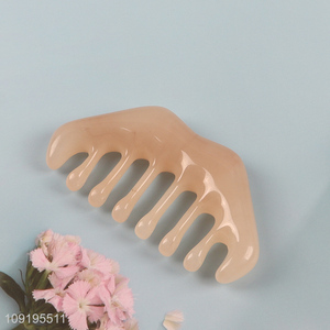 Good quality wide teeth adult scalp head massager scraping board
