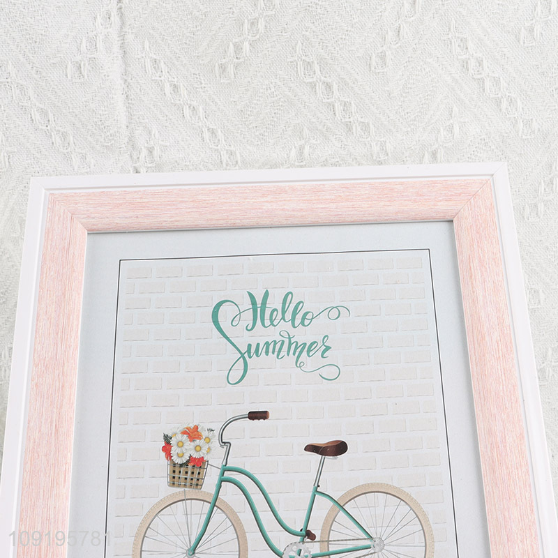 Top selling rectangle desktop decor 6*8inch photo frame picture frame wholesale