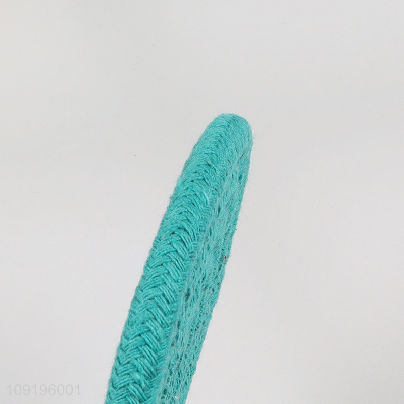 China supplier multicolor round cotton thread hot pad cup coaster