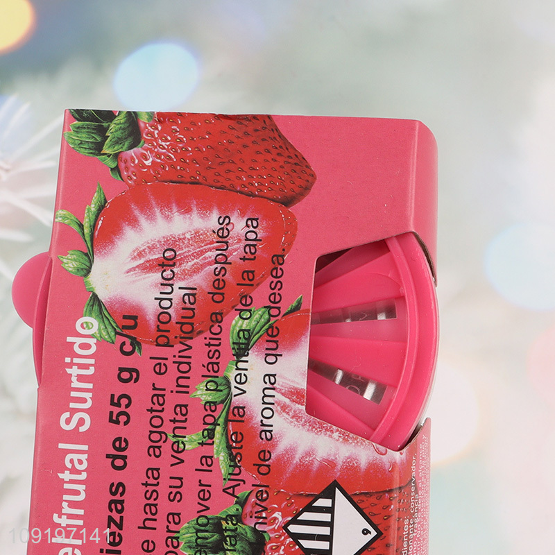 Best sale long lasting strawberry car air  freshener wholesale