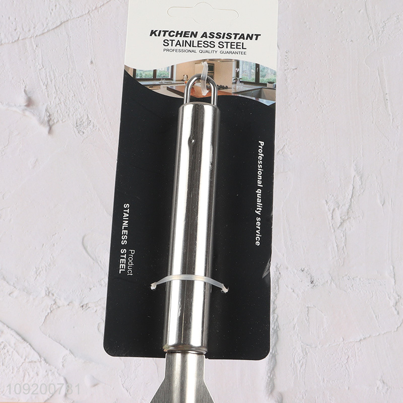 Good selling stainless steel non-stick kitchen utensil slotted spatula