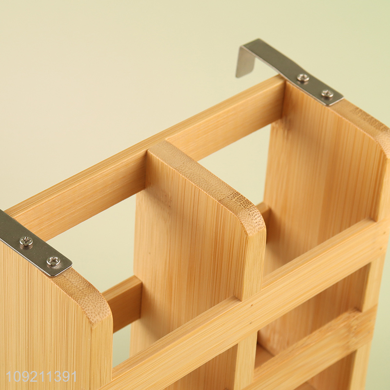 New Arrival Natural Bamboo Cutlery Holder Utensils Holder Chopsticks Holder