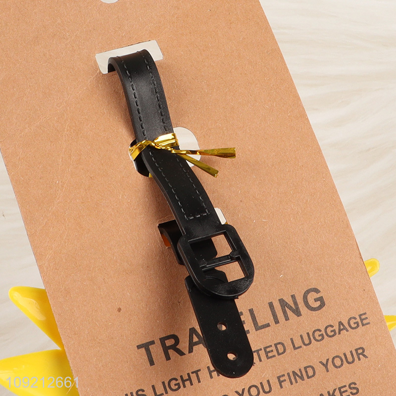 Good selling portable cartoon pvc luggage tag wholesale