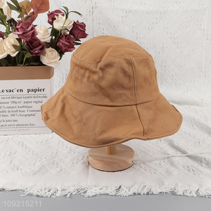 Hot Selling Wide Brim Bucket Hat Fisherman Cap for Men Women