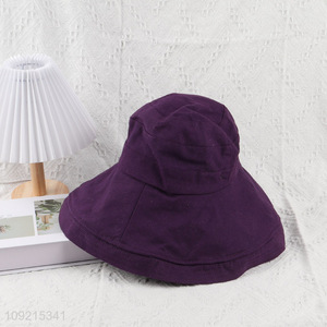China Imports Men Women Wide Brim Bucket Hat Summer Sun Hat