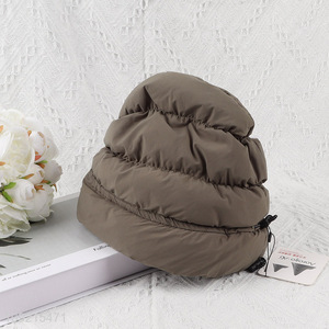 New Arrival Unisex Winter Down Beanit Caps for Cold Weather