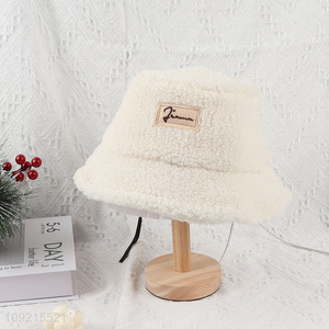 China Imports Womens Winter Bucket Hats Furry Bucket Caps