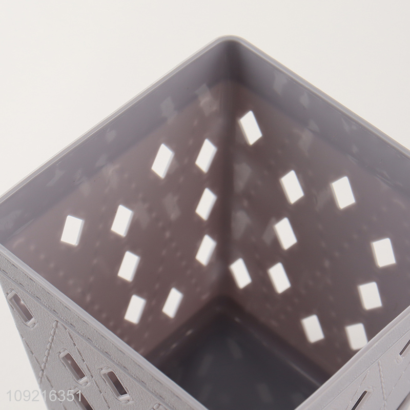 Hot items school office desktop hollow storage basket for sale
