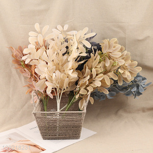 Wholesale 7 Branches Fake Plant Artificial Plant for Indoor Outdoor Decor