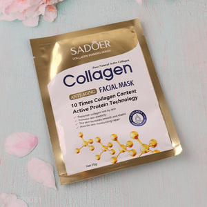 China factory anti-aging collagen facial mask for facial care