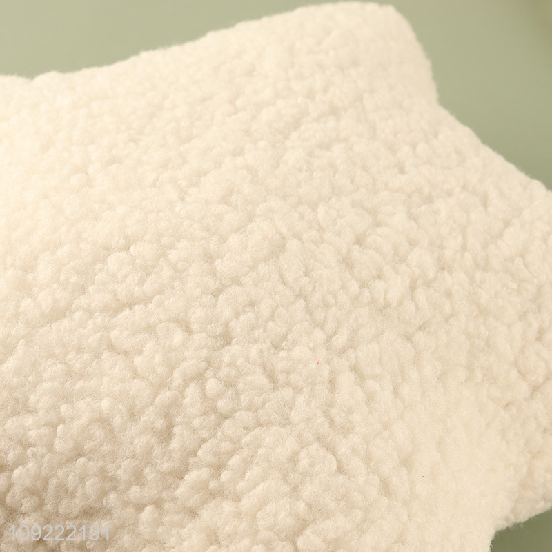 Best selling star shape plush household back cushion wholesale