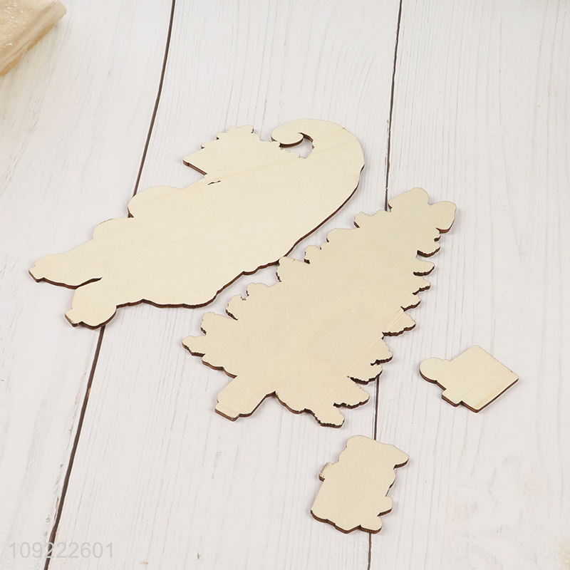 Hot Selling Wooden Christmas Table Decorations Wooden Christmas Table Centerpieces