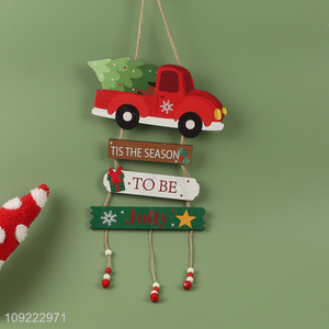 Wholesale Wooden Christmas Hanging <em>Ornaments</em> for Christmas Tree Indoor Outdoor Decor
