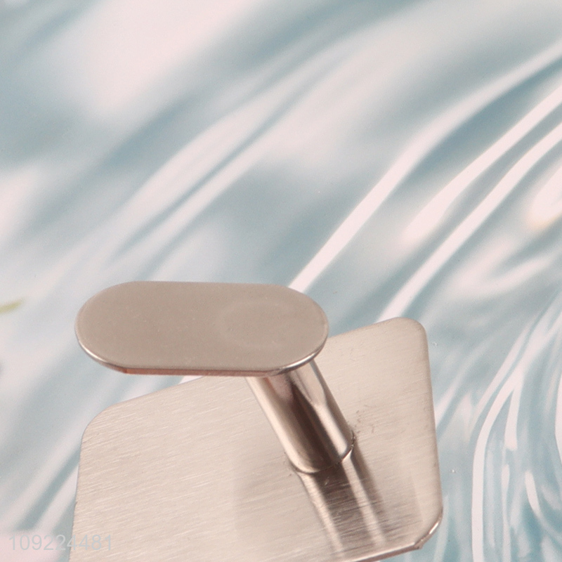 New Product Adhesive Hooks Heavy Duty Stainless Steel Towel Hooks