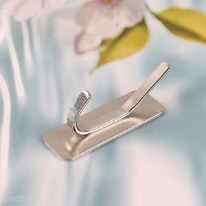 Online Wholesale Stainless Steel Adhesive Hooks Heavy Duty Wall Hooks