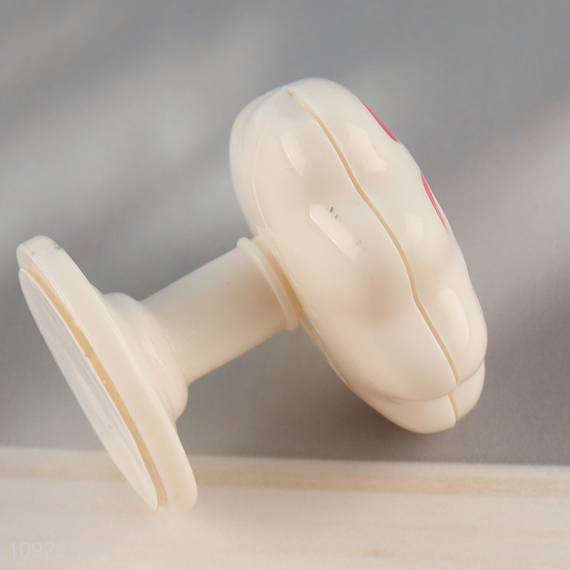 China supplier multicolor cute Plastic Toilet Press Switch Button