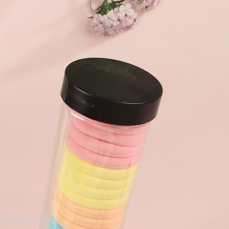 New Arrival 20 Pieces Elastic Hair Ties Seamless Hair Bands Hair Accessories