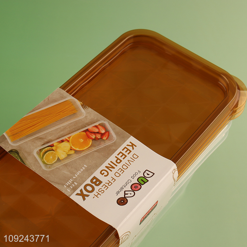 New Arrival 3 Pieces Food Storage Containers BPA Free Plastic Fruit Storage Containers