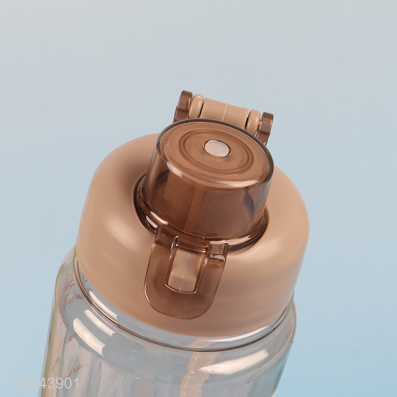 China supplier large capacity clear plastic 1000ml water bottle drinking bottle