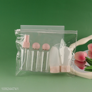 High Quality 6PCS Travel Toiletry Containers Set Leak Proof  Travel Bottle Kit