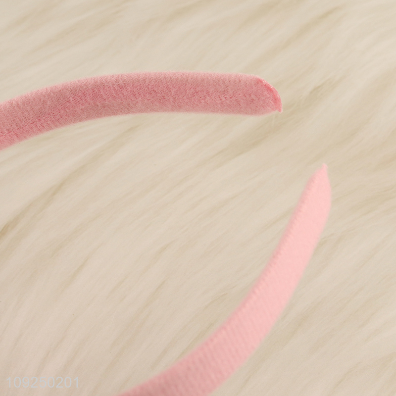 High Quality Princess Crown Headband Glitter Headband Crown Hair Hoop for Kids