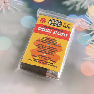 New Product Emergency Thermal Blanket Windproof Waterproof Thermal Blankets for Outdoor