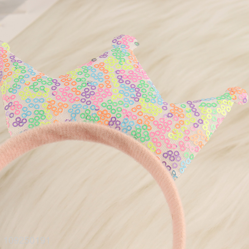 Hot Selling Princess Crown Headband for Little Girls & Teens Hair Accessories