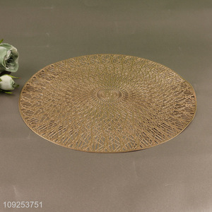 Good selling round tabletop decor place mat <em>dinner</em> mat for home restaurant