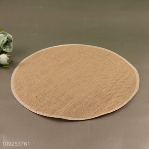Hot products round desktop decor place mat <em>dinner</em> mat for sale