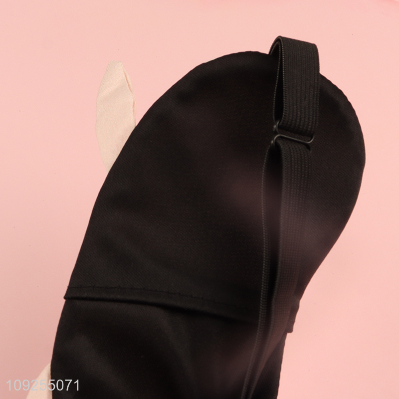 China products polyester travel adjustable sleeping eye mask eye cover for sale
