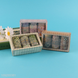 Good Quality 10 Rolls Washi <em>Tape</em> Set Decorative Adhesive Tapes Set for Gift Wrapping