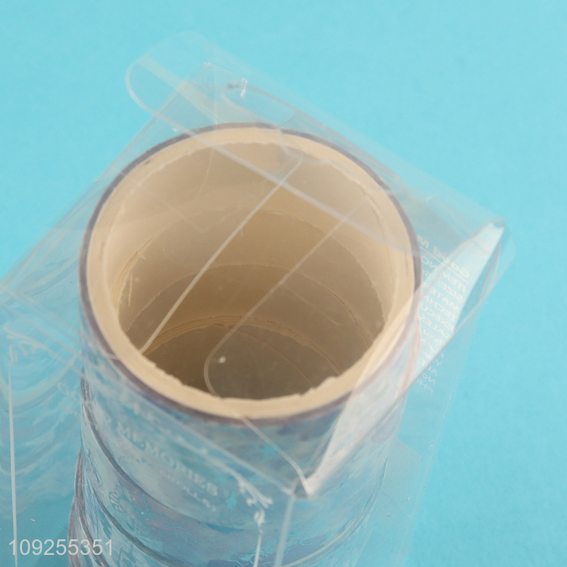 Factory Supply 6 Rolls Floral Washi Tape Set Foil Masking Tapes Set for DIY Scrapbooking