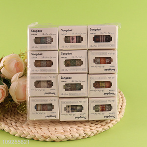 Factory Supply 5 Rolls Washi <em>Tape</em> Set Decorative Adhesive Tapes Set for Gift Wrapping