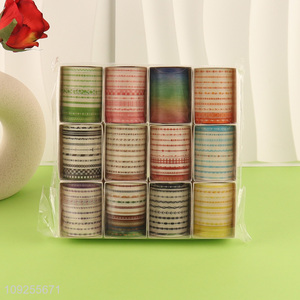 High Quality 10 Rolls Washi <em>Tape</em> Set Decorative Washi Tapes Set for DIY Crafts Journals
