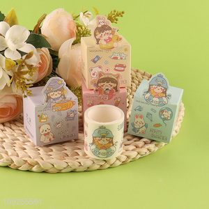 New Product 1 Roll Cartoon Washi <em>Tape</em> Set Kawaii Decorative Masking Tapes for Kids