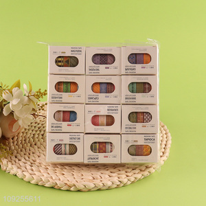 China Imports 5 Rolls Washi <em>Tape</em> Set Adhesive Masking Tapes Set for DIY Arts Crafts